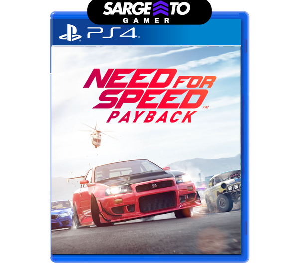 Need for Speed Payback  – PS4 – Primária - Mídia Digital.