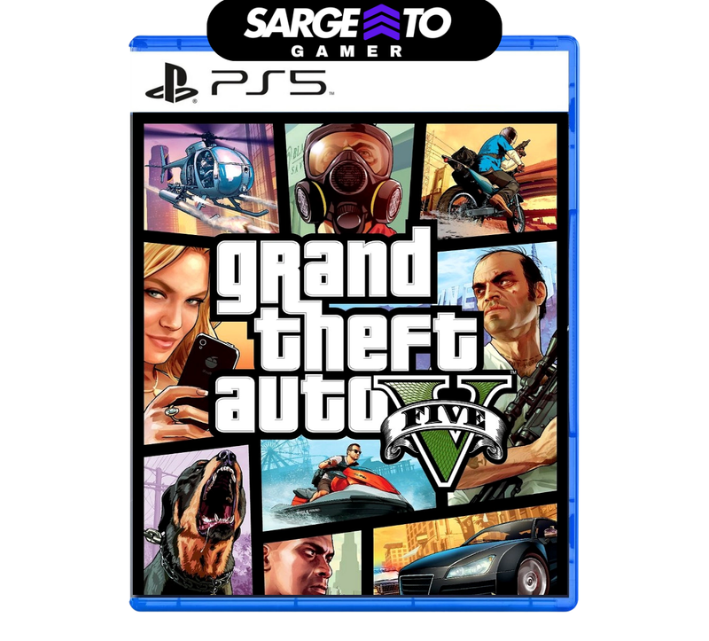 GTA V - 5 – PS5 – Primária - Mídia Digital